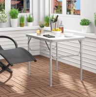 Mesa de Camping Plegable de Aluminio Ideal para Balcón, Jardín, Trabajo, Viajes - details 13