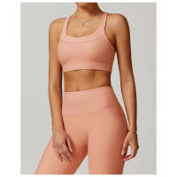 Top de Yoga con Espalda Abierta para Mujeres Sports Bra Deportivo Transpirable con Corte Trasero - details 7