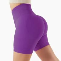 Shorts de Cintura Alta para Mujer en Verano Color Caramelo Ideal para Entrenamiento en Gimnasio y Yoga - details 2