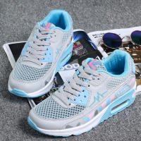 Zapatillas deportivas nuevas para correr con colchón de aire para mujer, absorbentes de golpes, versátiles, informales, ligeras, de fondo suave, primavera y 2023 - details 4
