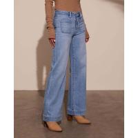 Jeans para Mujer Cintura Alta Pierna Recta Estilo Haraku Elegante - details 10