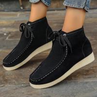 zapatos planos casuales con cordones para mujer - details 6