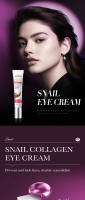 Crema de colágeno para ojos de Caracol, antiojeras, elimina las bolsas de los ojos, humectante reafirmante, belleza, productos para el cuidado de la piel - details 0