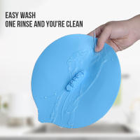 Tapa de Olla Walfos de Silicona Tapa de Jet para Cocinar Resistente a Altas Temperaturas Antideslizante para Microondas Uso Doméstico y Cocina Material de Plástico y Silicona - details 2