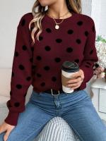 Suéter con capucha de manga larga tejido a la moda para mujer Otoño/Invierno 2024 con color a Do - details 5