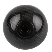 Perilla de cambio de marchas de fibra de carbono para Honda Acura, TOYOTA, NISSAN, estilo JDM, línea negra/roja, 5/6 velocidades - details 7