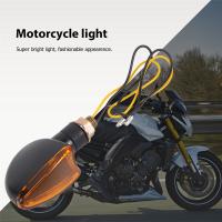 Indicador de señal de giro Universal para motocicleta, luz halógena intermitente delantera y trasera para Honda y Suzuki, 12V - details 6