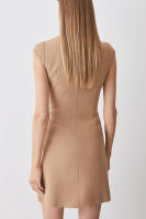 Elegante Vestido Sin Mangas con Cuello Redondo Vestido Ajustado con Flecos para Fiesta o Noche - details 8