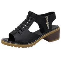 mujeres verano tacones altos sandalias zapatos - details 5