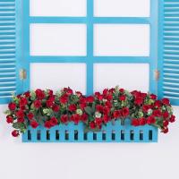 Rosa de seda Artificial de 10 cabezas, ramo de eucalipto y peonía blanca simulada, decoración de boda, flores falsas, decoración de jardín y hogar - details 8