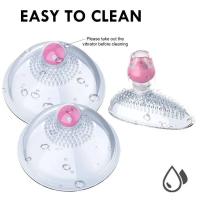 Control remoto Clitoris eléctrico conejo bomba mamaria ampliación pezón masaje vibrador juguetes sexuales femeninos para mujeres - details 2