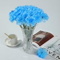 10 Uds nuevo clavel Artificial de tacto Real multicolor 35cm flores falsas 3D clavel rama decoración de fiesta - details 4