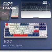 K87RGB iluminado Hot Swap Teclado Mecánico Gaming Gaming personalizado DIY Gaming Teclados Mecánicos - details 11