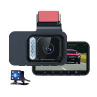 Grabadora de conducción DVR para coche, de 3 pulgadas pantalla IPS, HD, WIFI, frontal y trasero, doble lente - details 2
