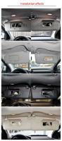 Parasol delantero interior del coche, cubierta del espejo de maquillaje Mercedes Benz W205 W253, Clase C GLC 2015-2021 C200 C300 - details 4