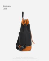 Mochila de cubo vintage para mujer, morral pequeño de viaje informal, resistente al agua, ligero - details 16