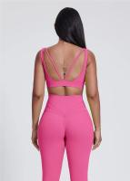 SHINBENE-sujetadores deportivos básicos acolchados, camiseta sin mangas Sexy con espalda de impacto medio, sujetador de entrenamiento para Yoga - details 2