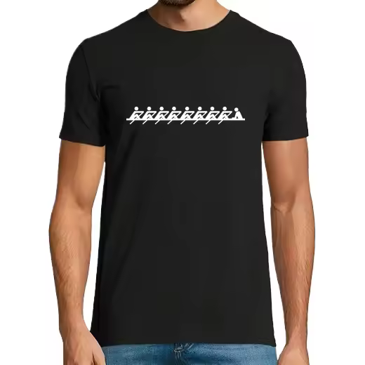 remo,Camiseta de Pádel Divertido, ropa para exteriores - 1