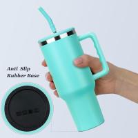 Taza de Viaje de 1182 ml 40oz con asa y Pajita, Termo para café frío y Caliente, Capacidad - details 25