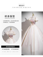 Elegante Vestido de Princesa de Cumpleaños de Lujo Ligero Ceremonia Francés Champán para Mujeres 2025 - details 1