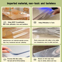 Cubierta de Mesa de Plástico Transparente PVC Antibacteriano Importado de la UE - details 4