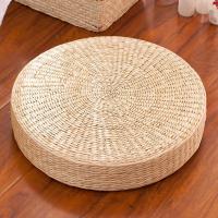 Cojín futón de paja Natural de estilo japonés duradero, cojín de Tatami redondo hecho a mano, estera de suelo tejida para ventana - details 7