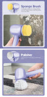 Cepillo Eléctrico Automático Portátil 4 Piezas Ecológico para Limpieza de Cocina, Baño, Tubo - details 4