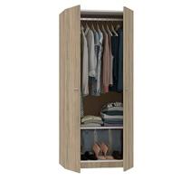 Zapatero Recibidor Mueble Auxiliar Estrecho 2 Puertas para Entrada Roble Cambrian, 12 Pares de Zapatos, 82x74x25cm, Colección Tibet - details 9