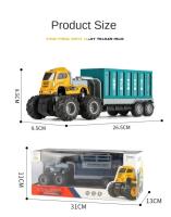 Coche de juguete de ingeniería para niños, excavadora de inercia de Dumper grande, regalo de cumpleaños para niños de 2 a 4 años, nuevo, 2024 - details 9