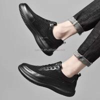 Nuevo vestido de alta calidad Oxford duradero capa superior de piel de vaca corte de marca, zapatos deportivos negros de negocios formales n's sumr, realmente - details 8