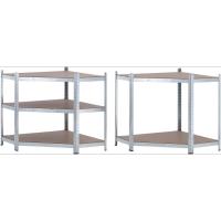 Estantería Esquinera Modular Gris 5 Baldas Ajustables 180x90x40x70,5cm 875Kg - details 1