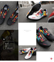 Nuevos zapatos de bicicleta de carretera, zapatillas de ciclismo para hombres, zapatillas de deporte para clítoris de montaña, tacos de ruta, zapatos planos de velocidad para bicicleta de cross, zapatos de Pedal Spd para mujeres - details 3