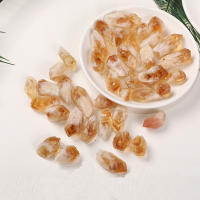 Cristales naturales brasileños de cuarzo, piedras curativas de citrino, colección de muestras, decoración del hogar, 100g - details 4