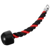 Cuerda de tracción para Fitness de un solo mango, cuerda de tracción multifuncional para tríceps, equipo de gimnasio estable para ejercicio - details 4