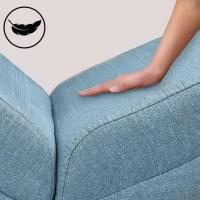 Chaise Longue Tumbona XXL London 186x89x55cm Sillón Ergonómico de Salón Oficina 180Kg Cuero Sintético Blanco - details 49