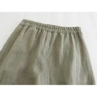 - Primavera Verano 2025 Moda Mujer Chaleco Cuello Alto con Cinturón Sin Mangas + Pantalones Largos de Pierna Ancha de Cintura Alta - details 23