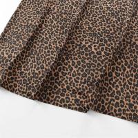 Falda de Satén con Estampado de Animal Estilo Veraniego Versátil para Mujeres - details 3