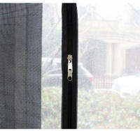 Mosquitera con cremallera para ventana, cortina de puerta, se puede personalizar, invisible, nuevo estilo - details 9