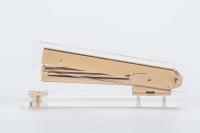 Grapadora elegante de acrílico para estudiantes, calculadora de energía Solar, papelería, oficina, suministro escolar - details 6