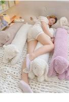 Cojín de Almohada de Peluche de Oso de Gran Tamaño Cojín de Dormir de Conejo Lindo para Decoración de Sofá y Silla - details 3