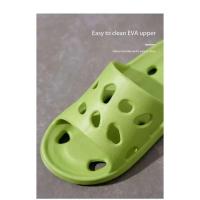 Sandalias de Deslizamiento de EVA Ligeras y Suaves Zapatillas de Casa para Mujer de Color Sólido - details 6