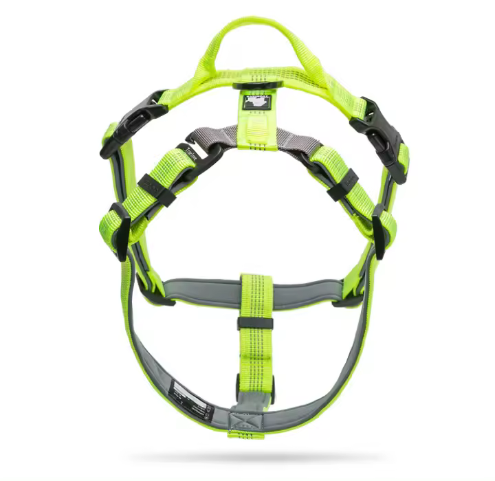 Collar de mascota ajustable Truelove con reflector de nylon y luz LED para caminata y correr TLH6171 Dropshipping Material principal de nylon Tamaño de raza universal para perro o gato - 1