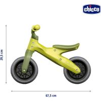 Bicicleta para Niños de 18 Meses a 3 años (hasta 25 kg), Bicicleta de Equilibrio sin Pedales, Manillar y Sillín Ergonómicos, Ruedas Antipinchazos, 80% Plástico Reciclado, Verde - details 2
