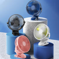 Ventilador de Escritorio Portátil Mini USB Recargable Ultra-Quieto con 3 Velocidades Ajustables para Estudiantes y Oficina Fabricado en China - details 0