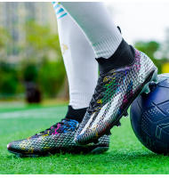 Botas de Fútbol Hombre 2025 Caña Alta con Tacos Largos o Cortos TF |   Antideslizantes, Ligeras y Profesionales – Tallas 34-45 - details 13