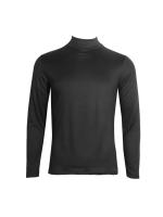 Camiseta De Cuello Alto Para Hombre Moda Casual Ajustada Primavera Otoño Top Delgado Transpirable Ligero Con Capucha - details 8
