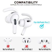 Ganchos de silicona suave para auriculares, cubierta antideslizante para AirPods Pro 2, accesorios para auriculares Apple AirPods Pro 2 - details 0