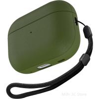Funda de cuero TPU para AirPods Pro 2, cubierta protectora a prueba de golpes con cordones para Apple Airpods Pro 2, novedad - details 8