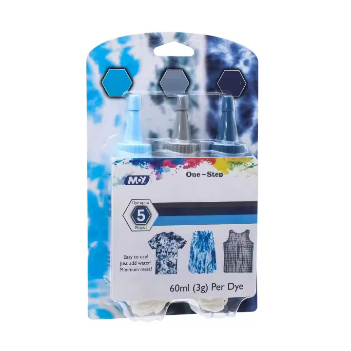 Materiales Tie-dye, teñido de nudos, suministros para manualidades, kit de ropa DIY, pintura para dibujar camisetas con grafitis. - 1