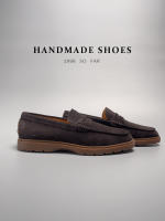 Mocasines de alta gama, cuero genuino, piel de vaca de primera capa, zapatos de moda hechos a mano con un pedal. - details 5
